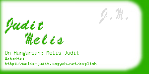 judit melis business card